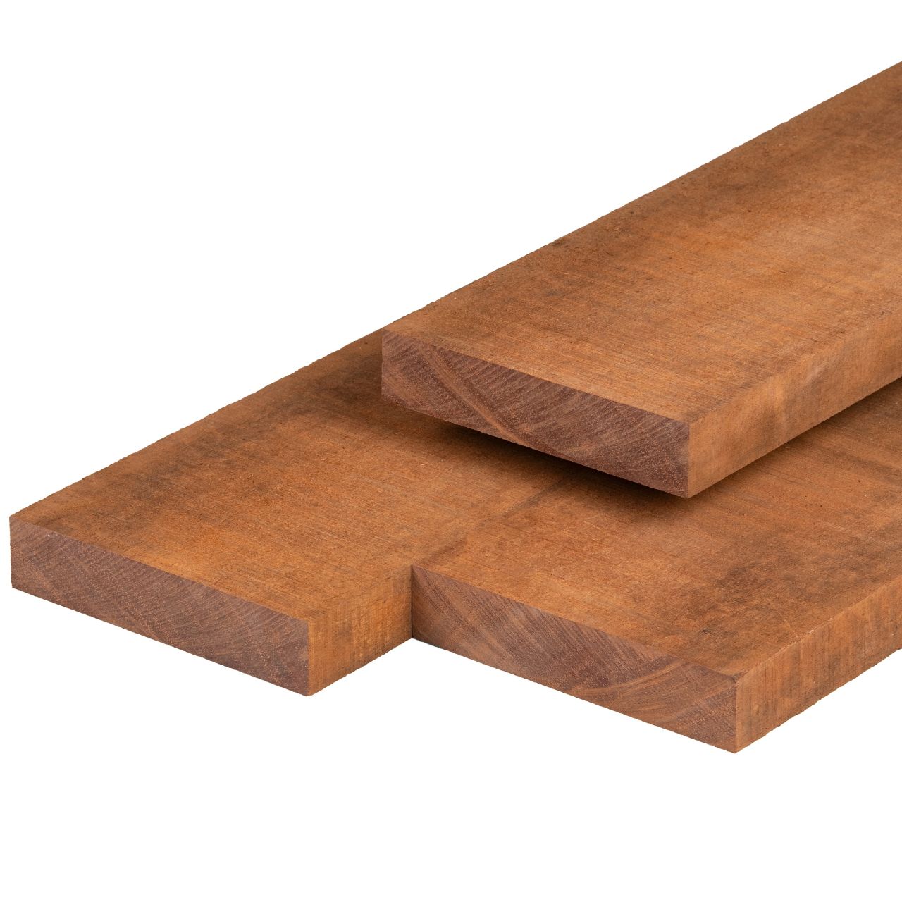 Azobé balk 4x20 cm fijnbezaagd