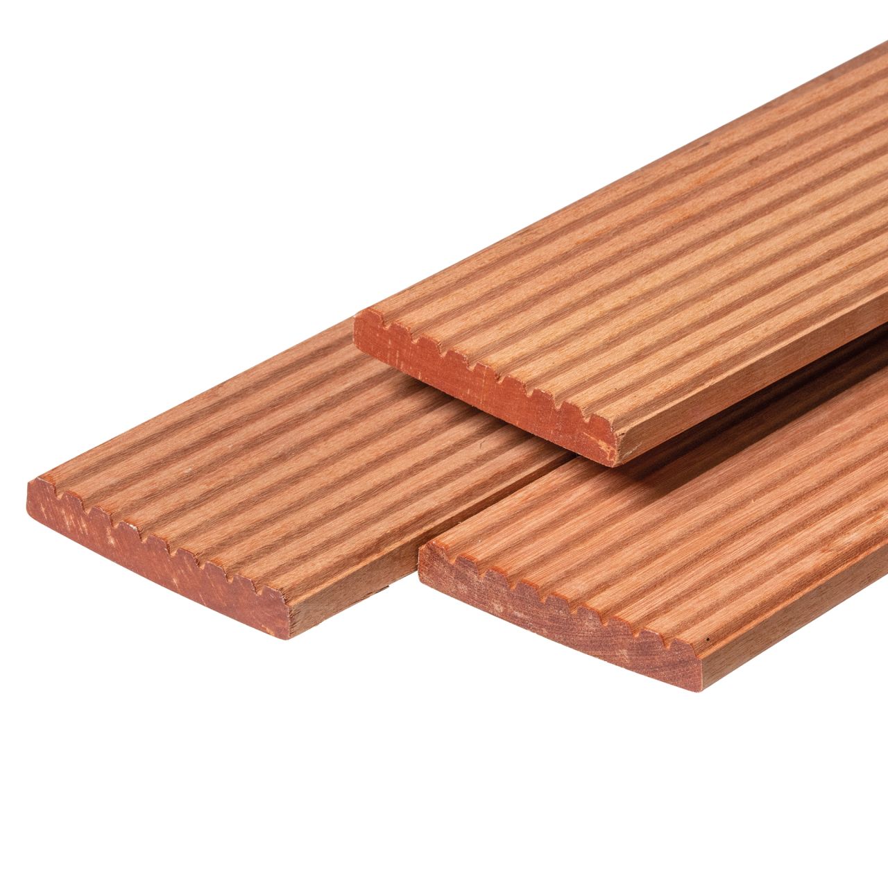 Vlonderplank hardhout Bangkirai 2,1x14,5 cm