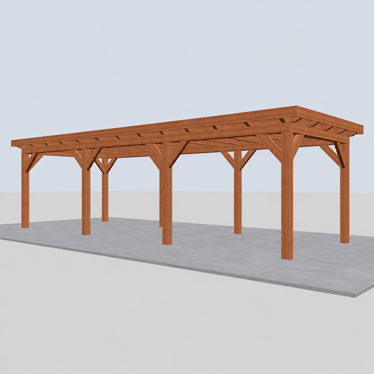 Douglas constructiepakket platdak 928x346 cm