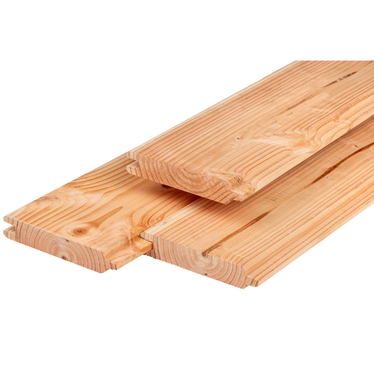 Douglas blokhutprofiel 2,8x19,5 cm geschaafd