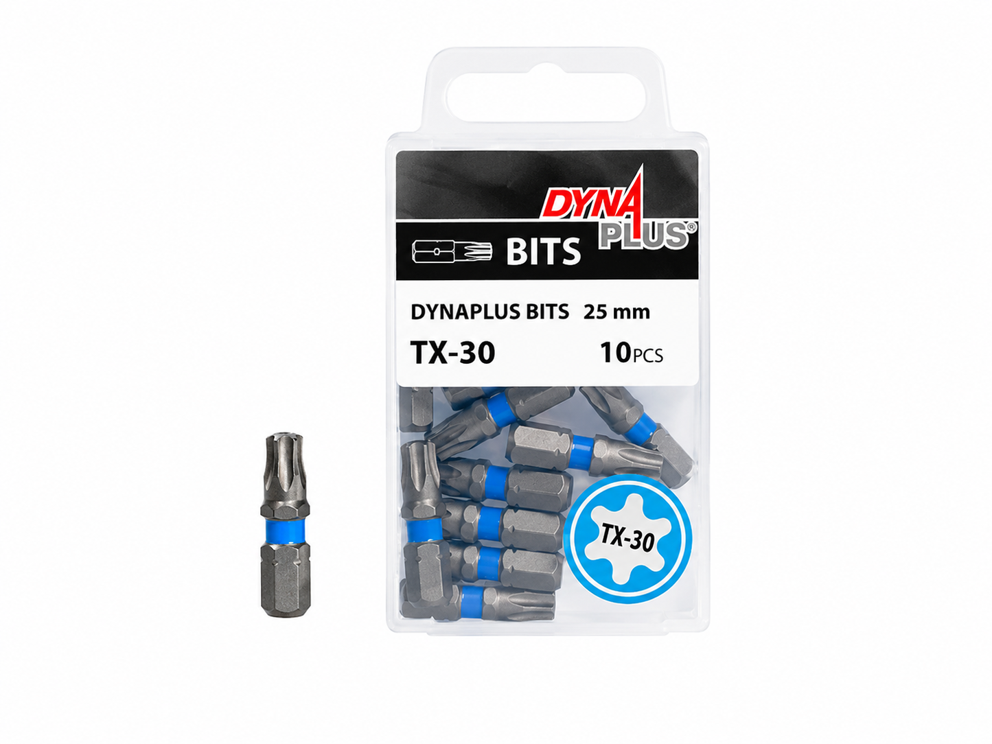 Dynaplus Schroefbit TX-30 Blauw (10 stuks)