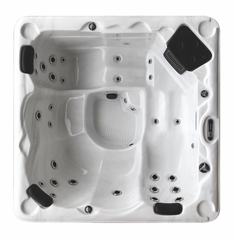 Jacuzzi Yayago 900 ltr. 5 pers. incl. installatie 200x200x82 cm