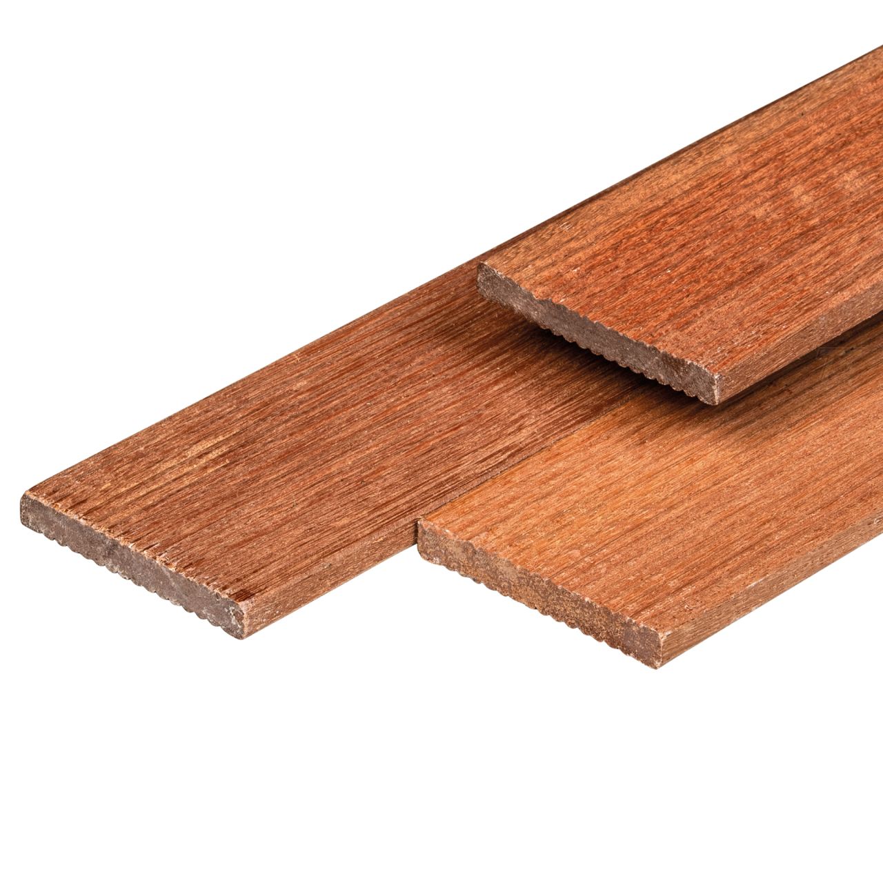 Keruing plank 1,2x9 cm geschaafd