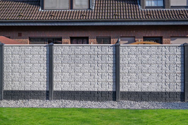Onderplaat romeinsmotief beton wit/grijs 184 cm