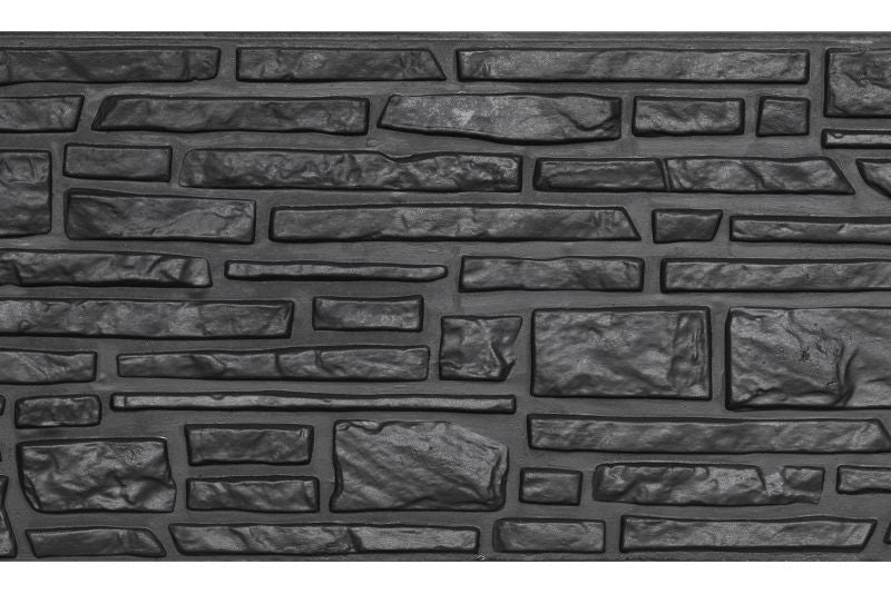Onderplaat rustico rabat beton antraciet gecoat 184 cm