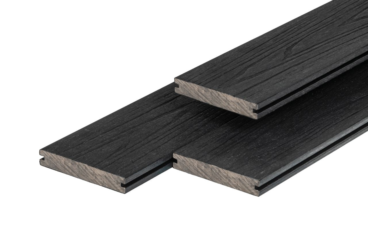 PuraShield composiet vlonderplank 2,3x13,8 cm Ebony black massief