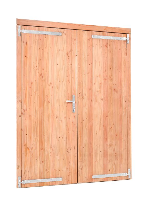 Red Class Wood dubbele dichte deur 1850x2050 mm buitenmaat