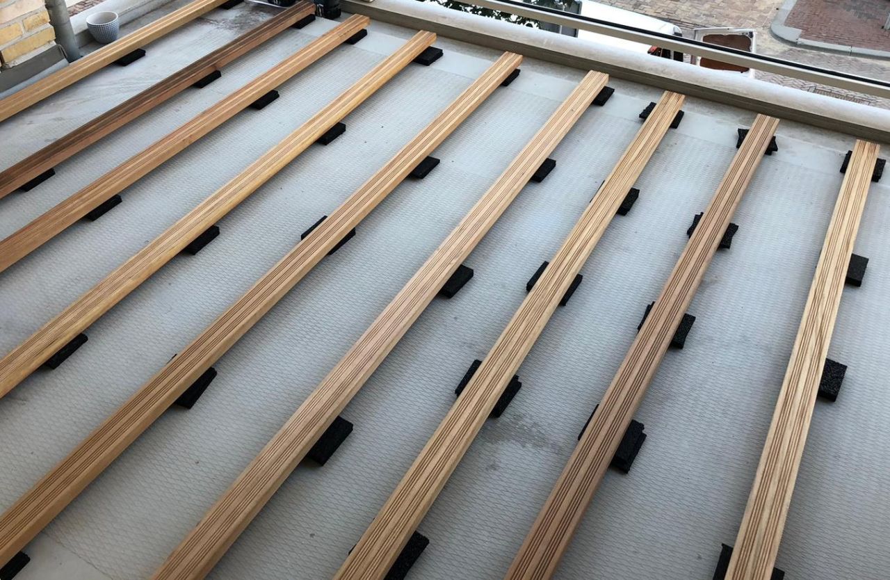 Rubberen Tegeldrager Dakterras / Balkon 30 st.