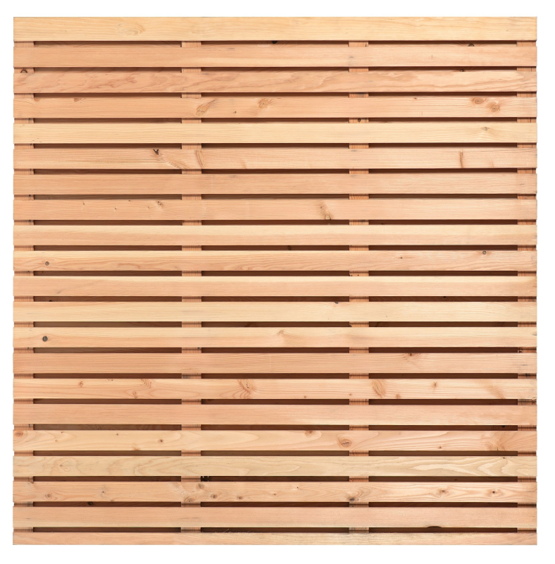 Douglas tuinscherm Villach geschaafd 40 planks 180x180 cm