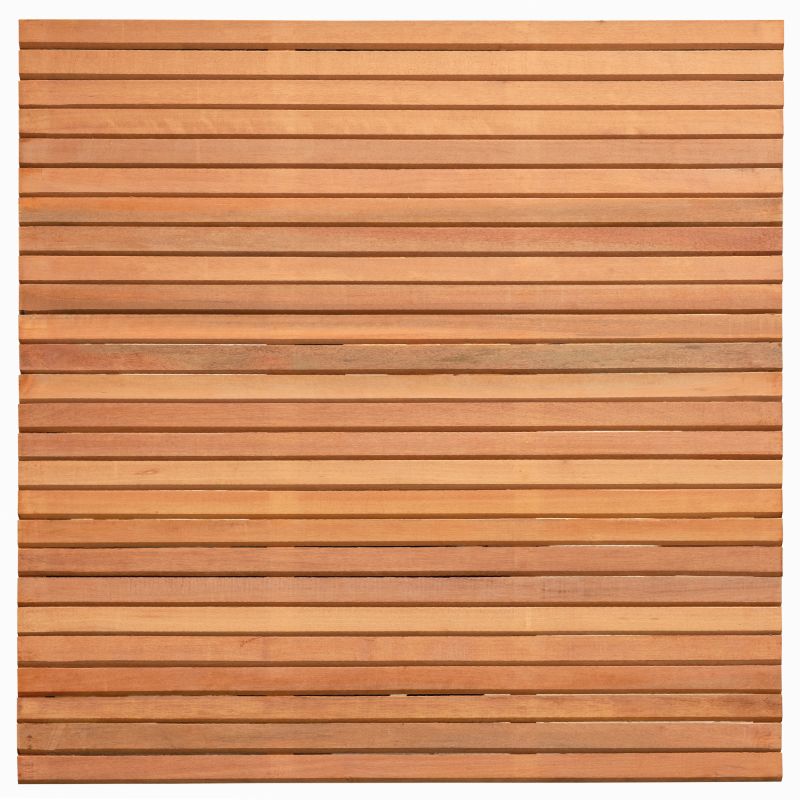 Bangkirai tuinscherm Wichmond geschaafd rhombusprofiel 180x180 cm