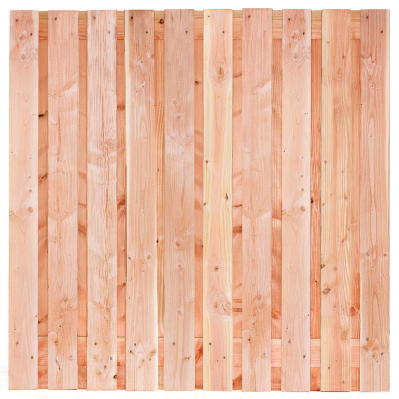 Douglas tuinscherm Sölden fijnbezaagd 21 planks 180x180 cm