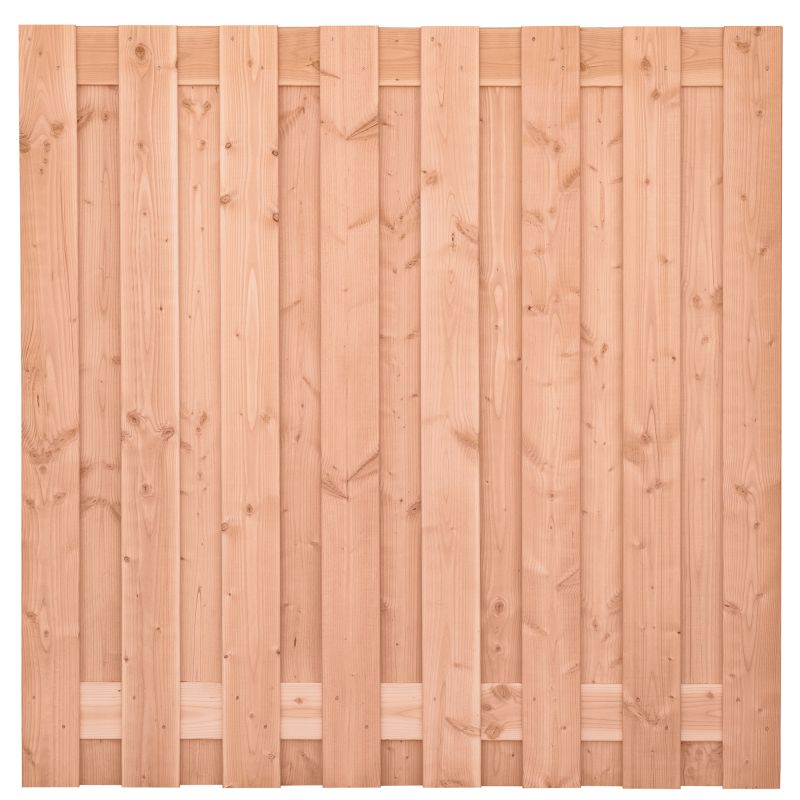 Douglas tuinscherm Zillertal geschaafd 17 planks 180x180 cm