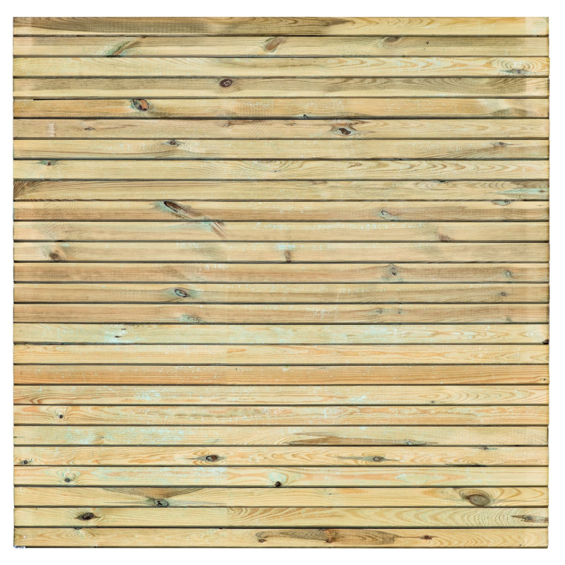 Grenen tuinscherm Borne geschaafd Rhombus profiel 180x180 cm