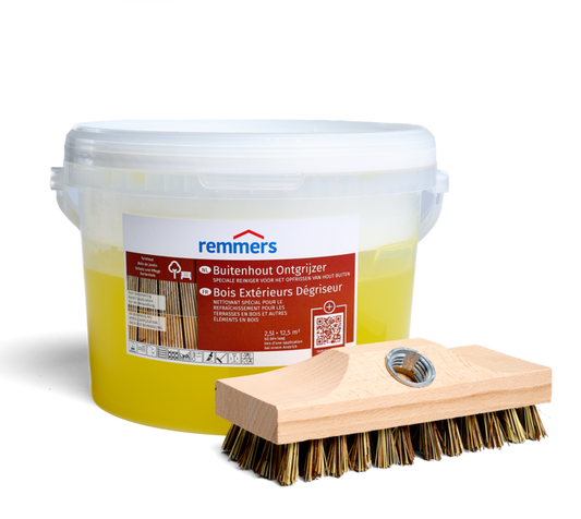 Remmers Buitenhout Ontgrijzer 2,5 ltr.