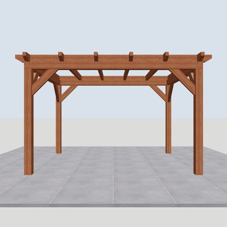 Douglas constructiepakket platdak 410x346 cm