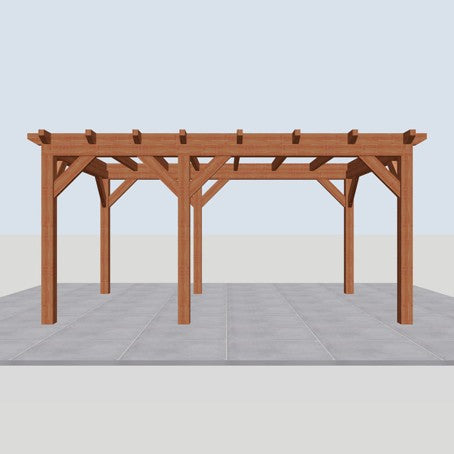 Douglas constructiepakket platdak 524x346 cm