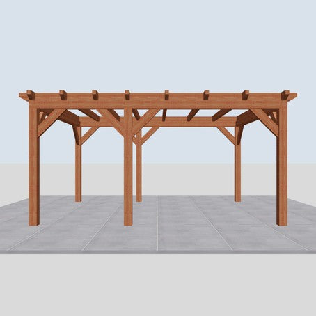 Douglas constructiepakket platdak 524x410 cm