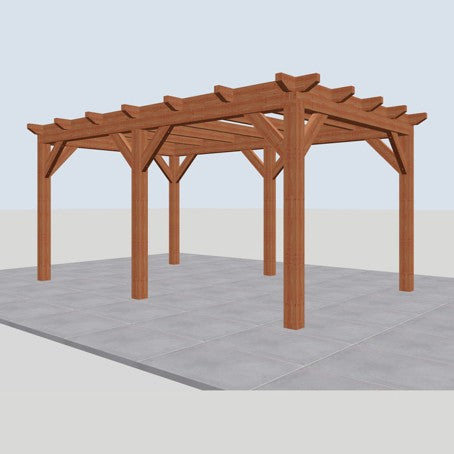 Douglas constructiepakket platdak 531x346 cm
