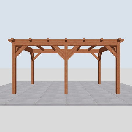 Douglas constructiepakket platdak 531x410 cm