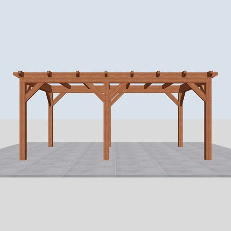 Douglas constructiepakket platdak 584x346 cm
