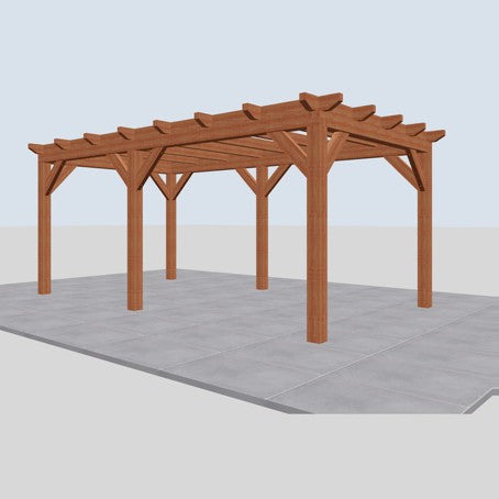 Douglas constructiepakket platdak 584x346 cm