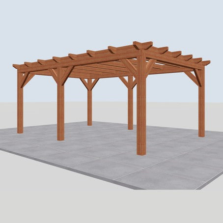 Douglas constructiepakket platdak 584x410 cm