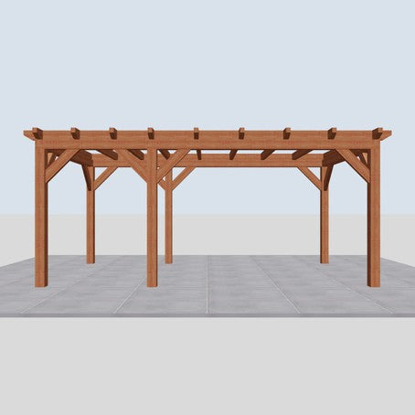 Douglas constructiepakket platdak 588x346 cm