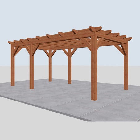 Douglas constructiepakket platdak 588x346 cm