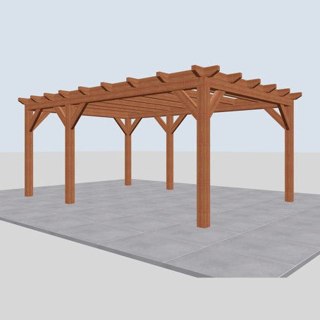 Douglas constructiepakket platdak 588x410 cm