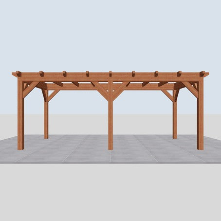 Douglas constructiepakket platdak 637x346 cm