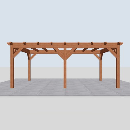 Douglas constructiepakket platdak 637x410 cm