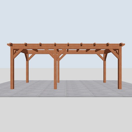 Douglas constructiepakket platdak 648x346 cm