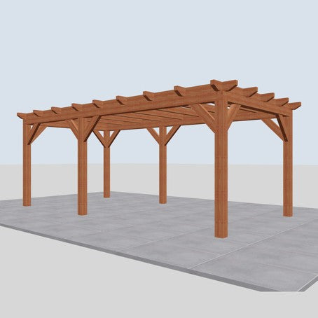 Douglas constructiepakket platdak 648x346 cm