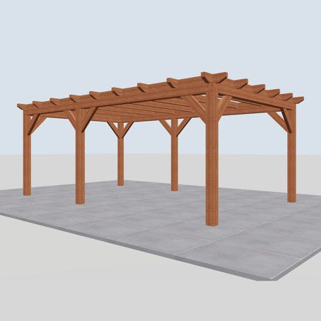 Douglas constructiepakket platdak 648x410 cm