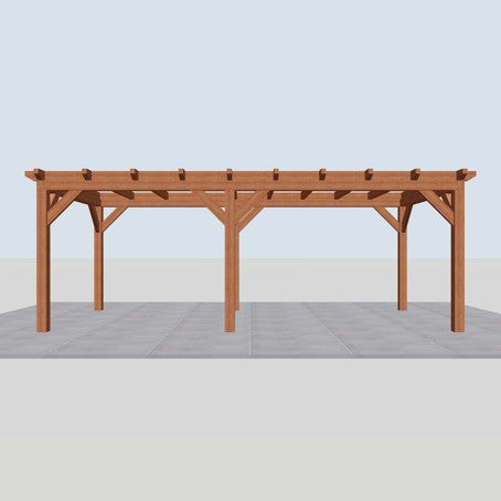 Douglas constructiepakket platdak 701x346 cm