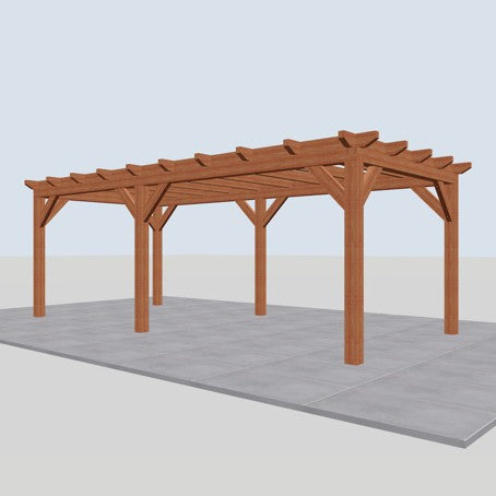 Douglas constructiepakket platdak 701x346 cm