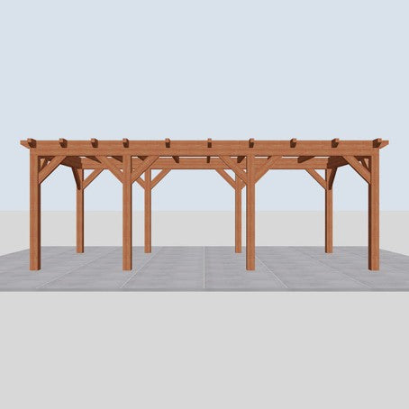 Douglas constructiepakket platdak 709x346 cm
