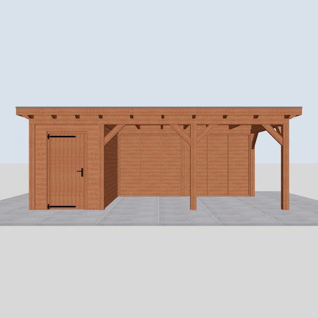 Douglas constructiepakket platdak 709x346 cm blank