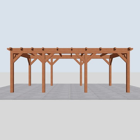 Douglas constructiepakket platdak 709x410 cm