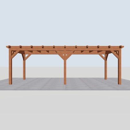 Douglas constructiepakket platdak 766x346 cm