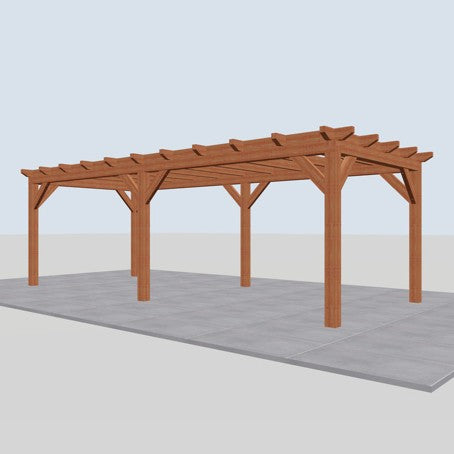 Douglas constructiepakket platdak 766x346 cm