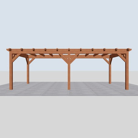 Douglas constructiepakket platdak 766x410 cm