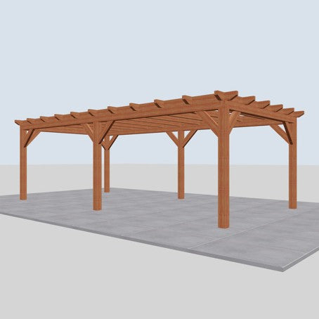 Douglas constructiepakket platdak 766x410 cm