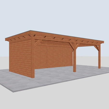 Douglas constructiepakket platdak 766x410 cm blank