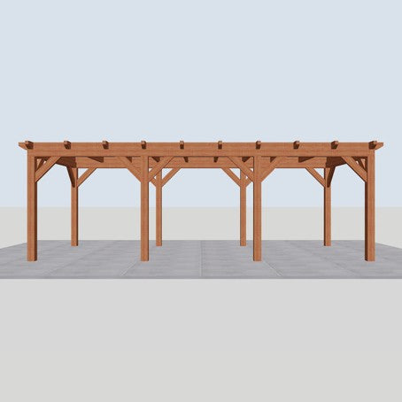 Douglas constructiepakket platdak 769x346 cm