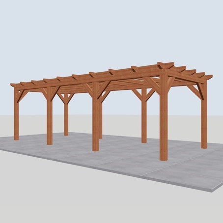 Douglas constructiepakket platdak 769x346 cm