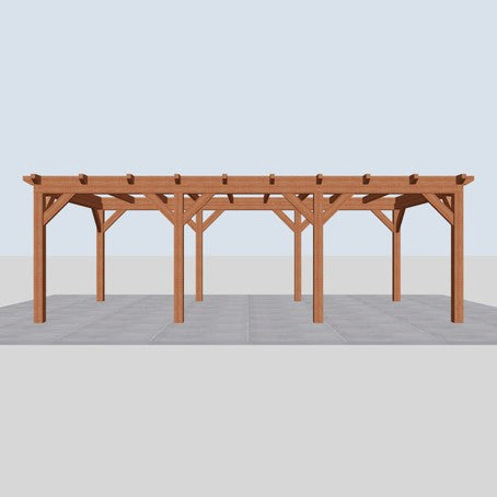 Douglas constructiepakket platdak 769x410 cm