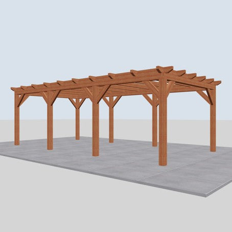 Douglas constructiepakket platdak 769x410 cm