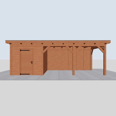 Douglas constructiepakket platdak 769x410 cm blank