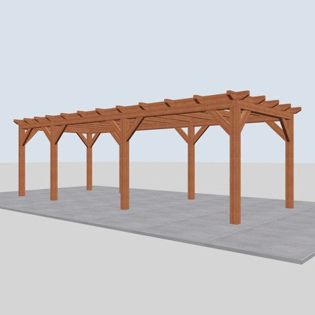 Douglas constructiepakket platdak 815x346 cm